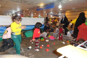یک روزدرغرفه ماسه بازی پارکهای تهران