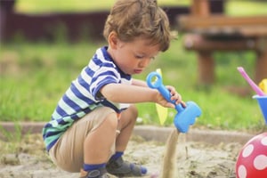 sand play and child development